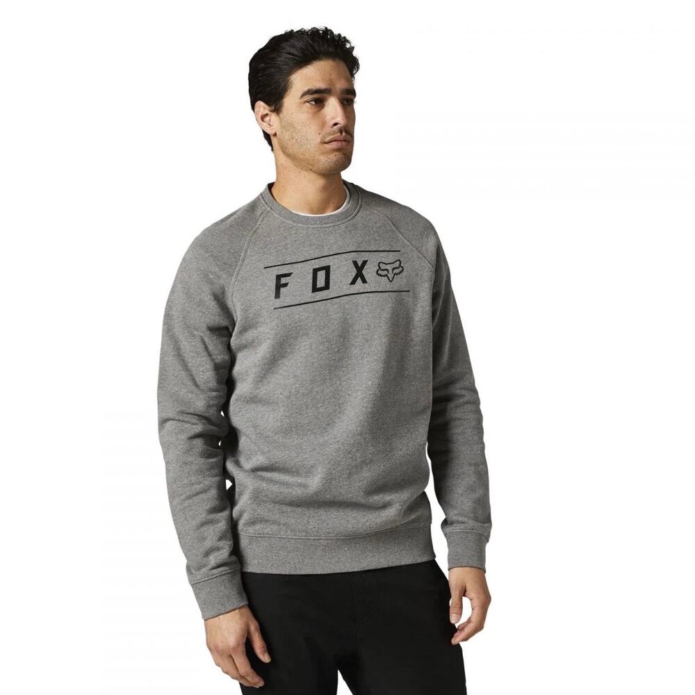 Fox Racing Pinnacle Crew Sweatshirt in Heather Graphite Size XXL NWT✨